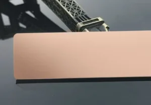 Bead Blasted Stainless Steel