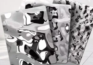 water ripple stainless steel sheets