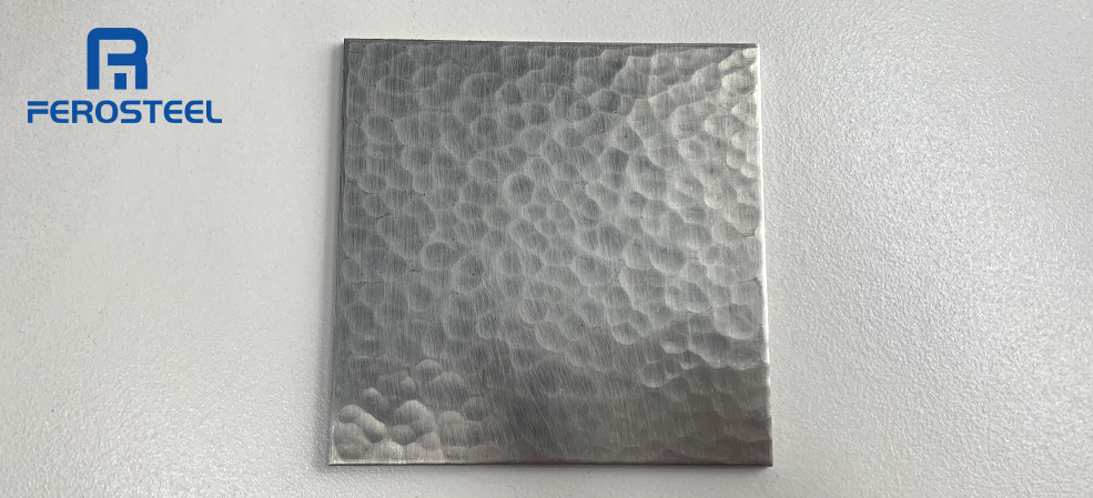 hammered stainless steel sheet

