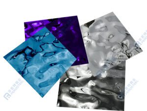 stainless steel water ripple