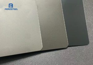 sandblasted stainless