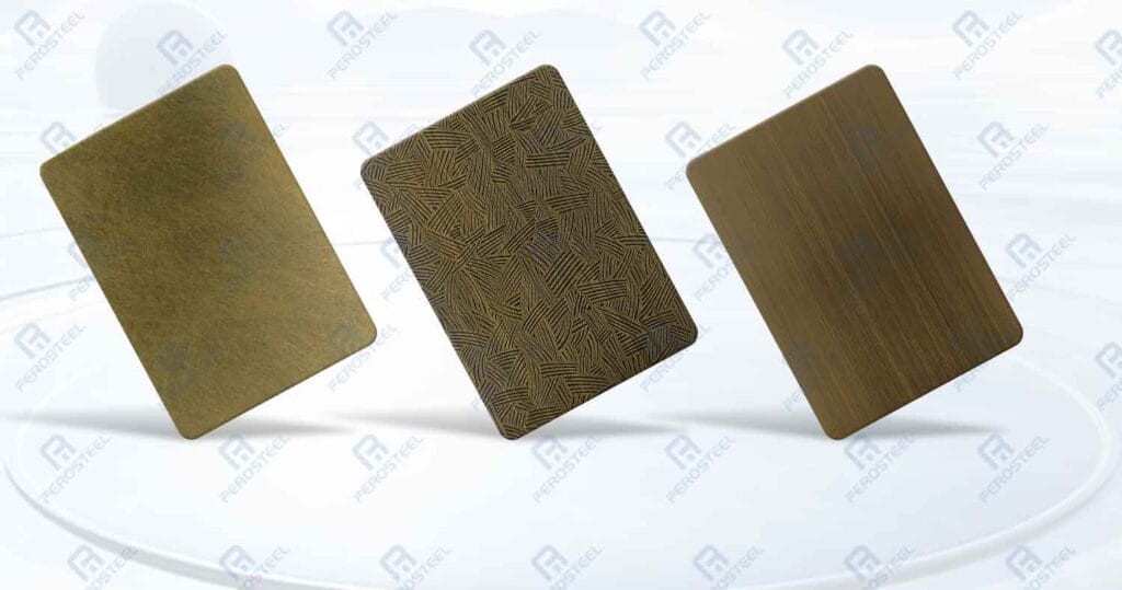 Bronze Stainless Steel Sheet