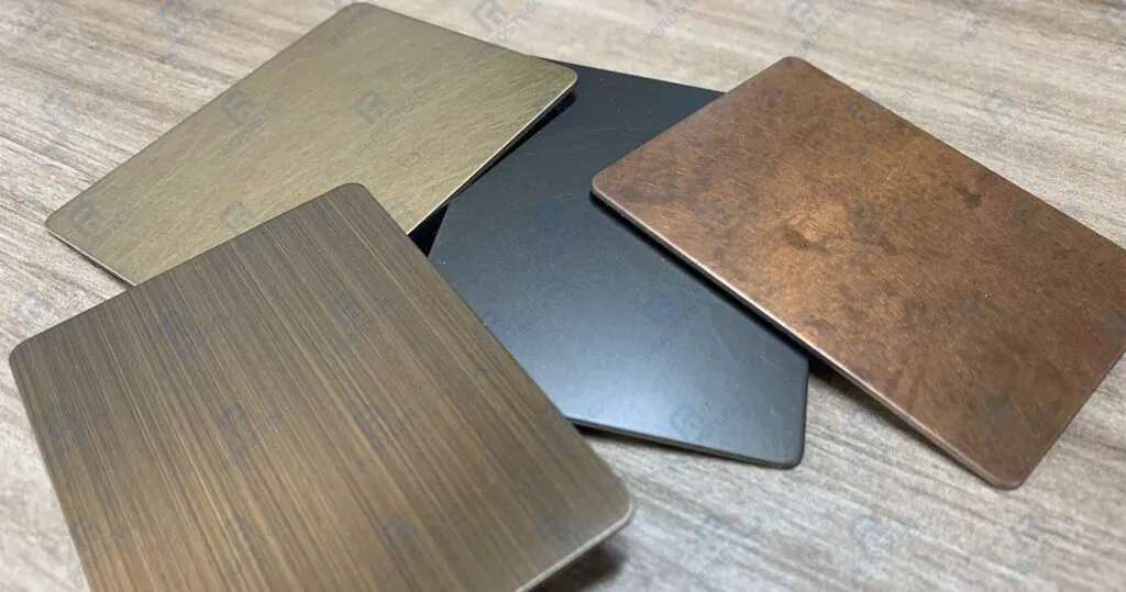 antique copper stainless steel sheets