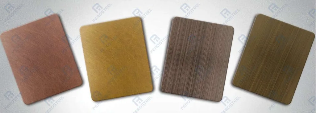 decorative bronze stainless steel