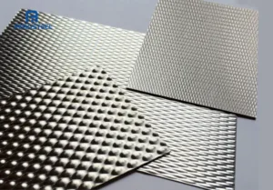 decorative stamped stainless steel