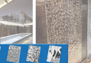 metal ripple ceiling