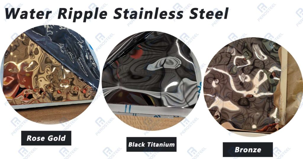 ripple stainless steel sheets