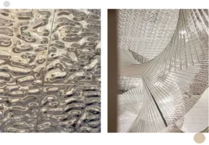 stainless steel water ripple sheets