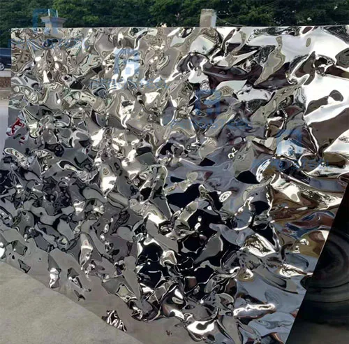 water ripple stainless steel sheets