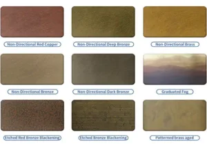 antique bronze stainless steel sheets