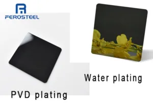 black stainless steel sheets