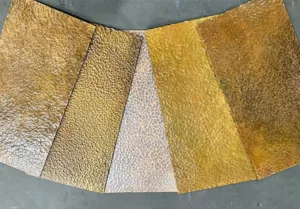 hammer copper sheets