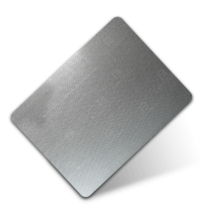 stainless steel embossed