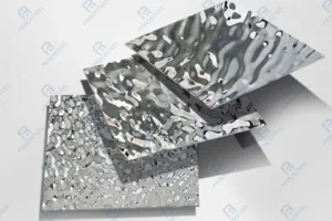 water ripple stainless steel