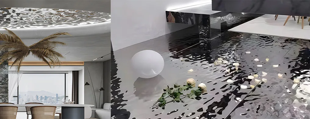 water ripple stainless steel sheets