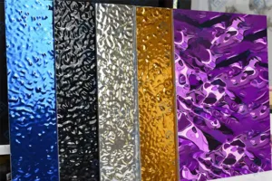 water ripple stainless steel sheets