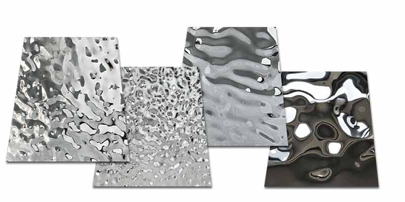 water ripple stainless steel sheets