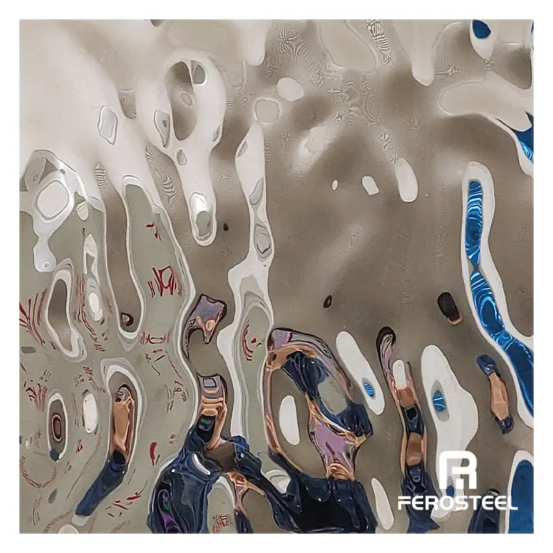 Large ripples of water