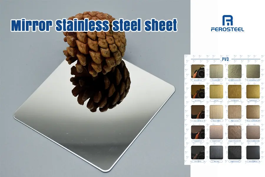 Article cover Mirror-finish stainless steel