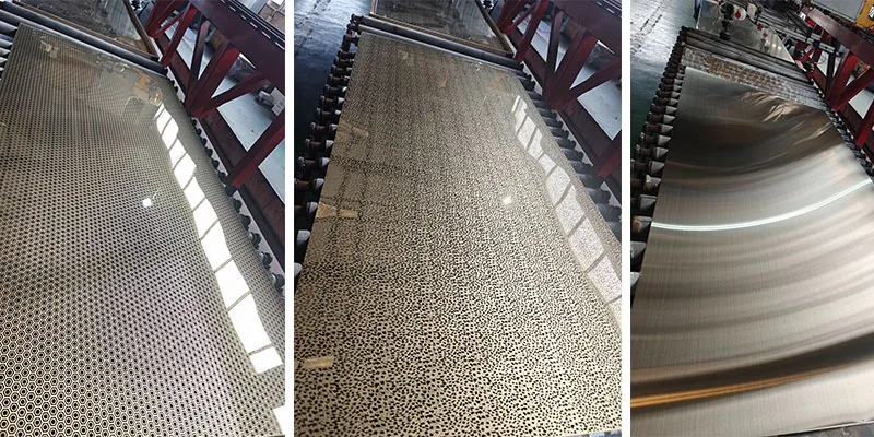 Quality inspection of stainless steel sheets