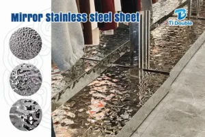 water ripple stainless steel sheets