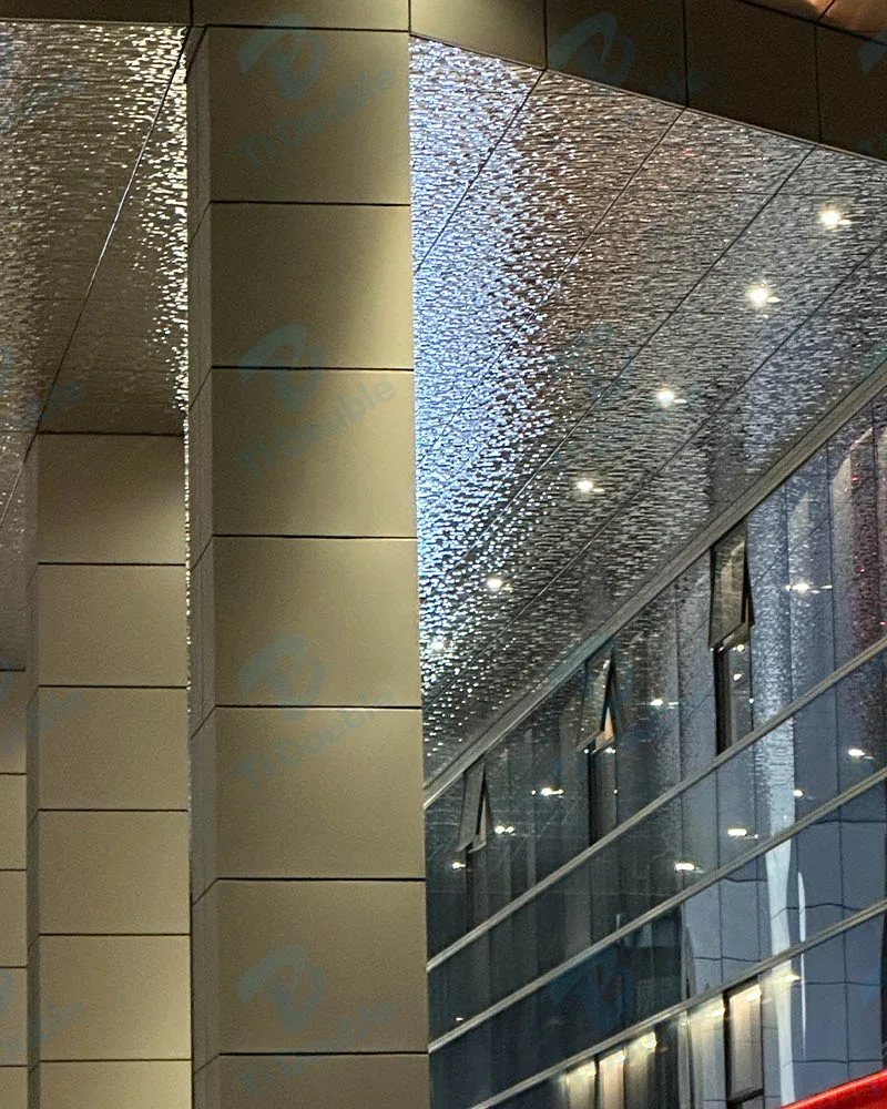 water ripple stainless steel sheets